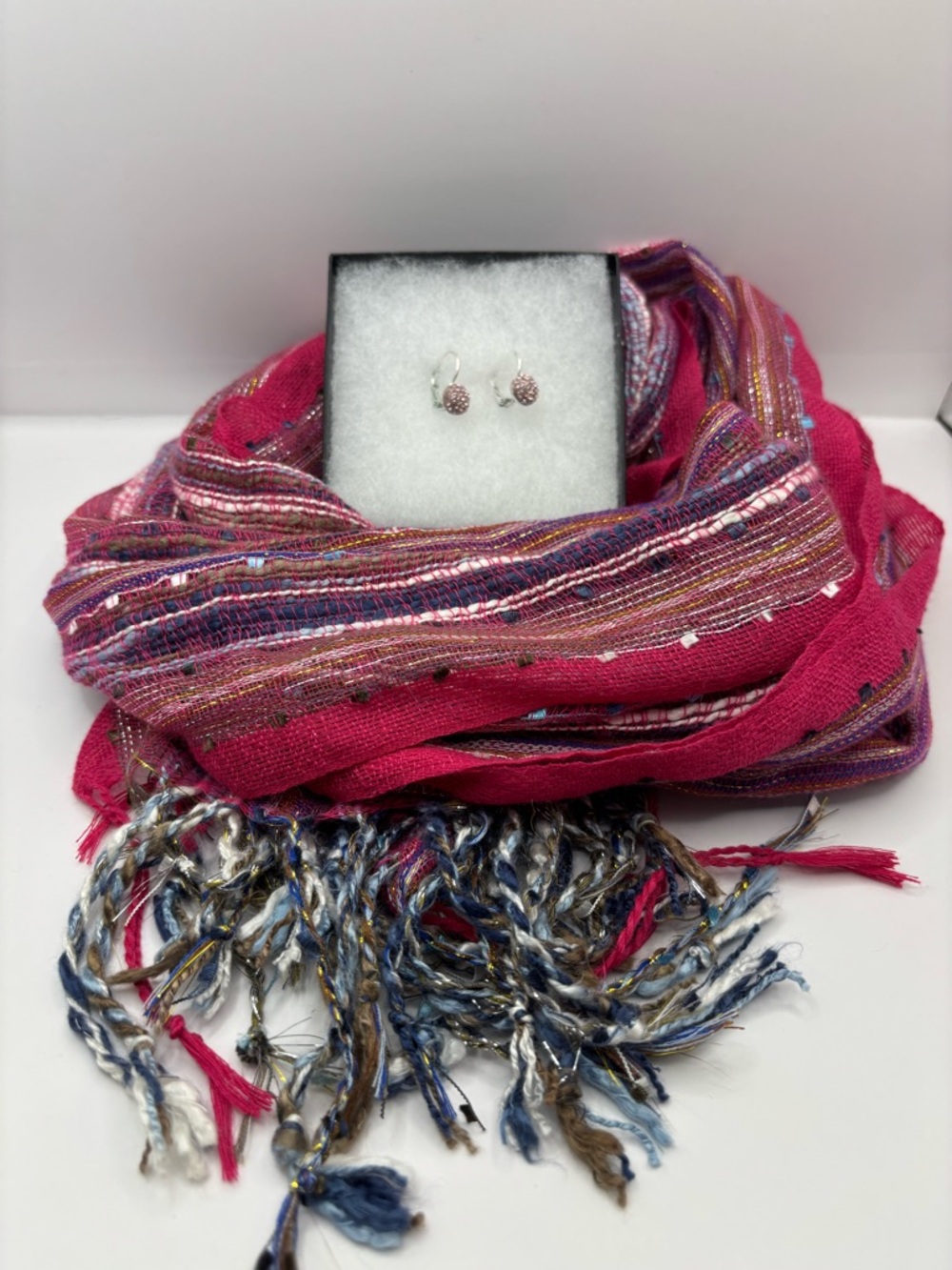 Scarf & Earrings bundle